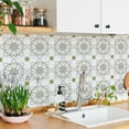 thumbnail image 5 of 6 x 6 inch Peel and Stick Tile Stickers,20PCS French Style Tile Sticker Wall Backsplash DIY Murals Self Adhesive Removable Textured Tile Stickers For Home Kitchen Bathroom Staircase Decor, 5 of 8