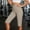 #391-Beige, variant on Women's High Waisted Shorts for Women Solid Color Side Slit Knee Length Bermuda Shorts with Pockets for Workout Daily Gift