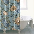 thumbnail image 5 of Waterproof Pioneer Shower Curtain 84x72 Inch Polyester Unique Colorful Floral Shower Curtain for Bathroom Hotel Home Decor with 12 Plastic Hooks, 5 of 5