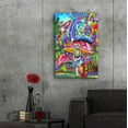 thumbnail image 6 of Epic Art 'Caterpillar Alice portrait' by Howie Green, Acrylic Glass Wall Art, 24"x36", 6 of 8