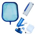 thumbnail image 3 of 4 Pcs Pool Cleaning Tool Vacuum Suction Head Fishing Net Handheld Brush Dispenser Accessories, 3 of 4