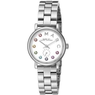 Marc Jacobs Women\'s Silver and White Crystal Bracelet Watch MARC JACOBS Women main image 3