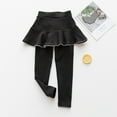 thumbnail image 5 of Uccdo 1/3 Packs Girls Autumn Cotton Leggings Tutu Skirts Culottes Solid Color Pantskirt Skinny Pants, 1-9 Years, 5 of 8