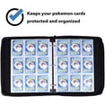 CloverCat 9 Pocket Pkémon Waterproof Trading Card Binders, 40 Pages