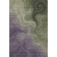 thumbnail image 2 of Addison Rugs Mayfield Premium Machine Washable Contemporary Abstract Plum Rectangle Rug, 10' x 14', 2 of 8