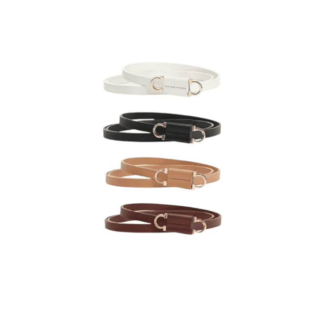 4 Pcs Cinturones Para Mujer Cinturón De Piel Elegante moda Talla 105cm