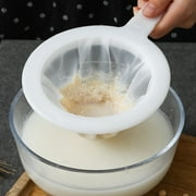 Kitchen Ultra-fine Mesh Strainer Kitchen Nylon Mesh Filter Spoon for Soy Milk