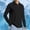 Black, variant on Dxzfnsa Sunscreen Shirts for Men Long Sleeve Sun Cooling Workout Sun Tops with Thumb Holes Men's Solid Color SPF Uv Protection Rash Guard Shirts