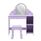 thumbnail image 5 of Para niños vanity set con lighted mirror y stool adjustable LED lights para ages 3 to 9, 5 of 6