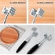 thumbnail image 2 of Meat Tenderizer Tool, Dual-Sided Nails Meat Mallet, Meat Hammer Lightweight & Durable - Kitchen Cooking Tool Best for Tenderizing, BBQ, Marinade, 2 of 5