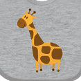 thumbnail image 4 of Inktastic Giraffe Jungle Zoo Animal Boys or Girls Baby Bib, 4 of 4