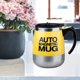 thumbnail image 4 of Taza autoagitadora de acero inoxidable, taza mezcladora de café eléctrica automática (amarillo) Likrtyny Para estrenar, 4 of 6