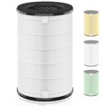 thumbnail image 1 of AP-T45 AP-T40FL Filtro de repuesto compatible con 1461901 HoMedics Filtro purificador de aire de repuesto para AP-T45 TotalClean 5 en 1 Modelo AP-T40 AP-T40WT AP-T40WTAR AP-T45WT H13 Filtros HEPA verd, 1 of 7