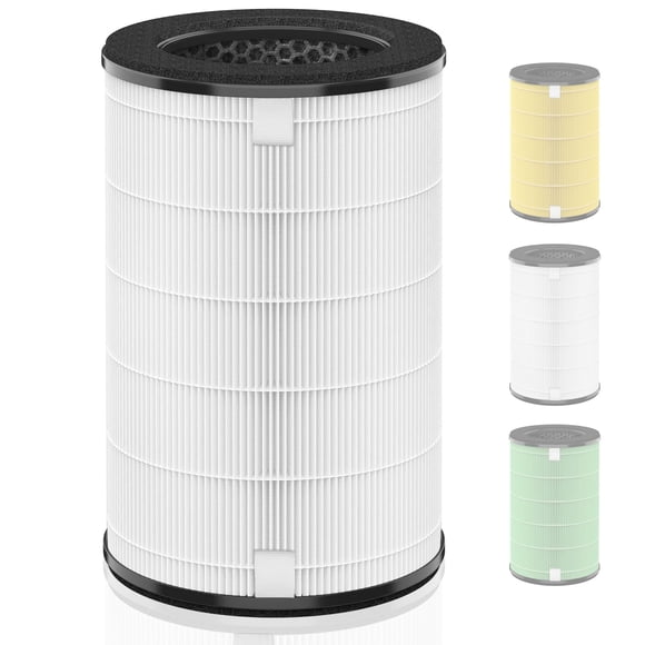 AP-T45 AP-T40FL Filtro de repuesto compatible con 1461901 HoMedics Filtro purificador de aire de repuesto para AP-T45 TotalClean 5 en 1 Modelo AP-T40 AP-T40WT AP-T40WTAR AP-T45WT H13 Filtros HEPA verd
