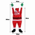 thumbnail image 3 of Us Flannel Santa Costume Climbing Hanging Ornaments Decorations Christmas Gift, 3 of 6