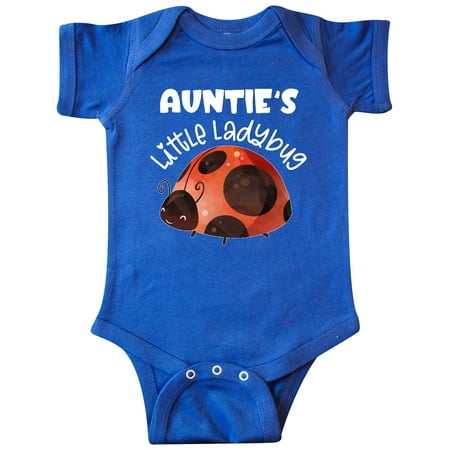 

Inktastic Auntie s Little Ladybug Gift Baby Boy or Baby Girl Bodysuit