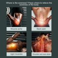 thumbnail image 4 of Muscle Massager Electric Fitness Vibration Massager Digital Adjustable Body Relaxing Tool, 4 of 9