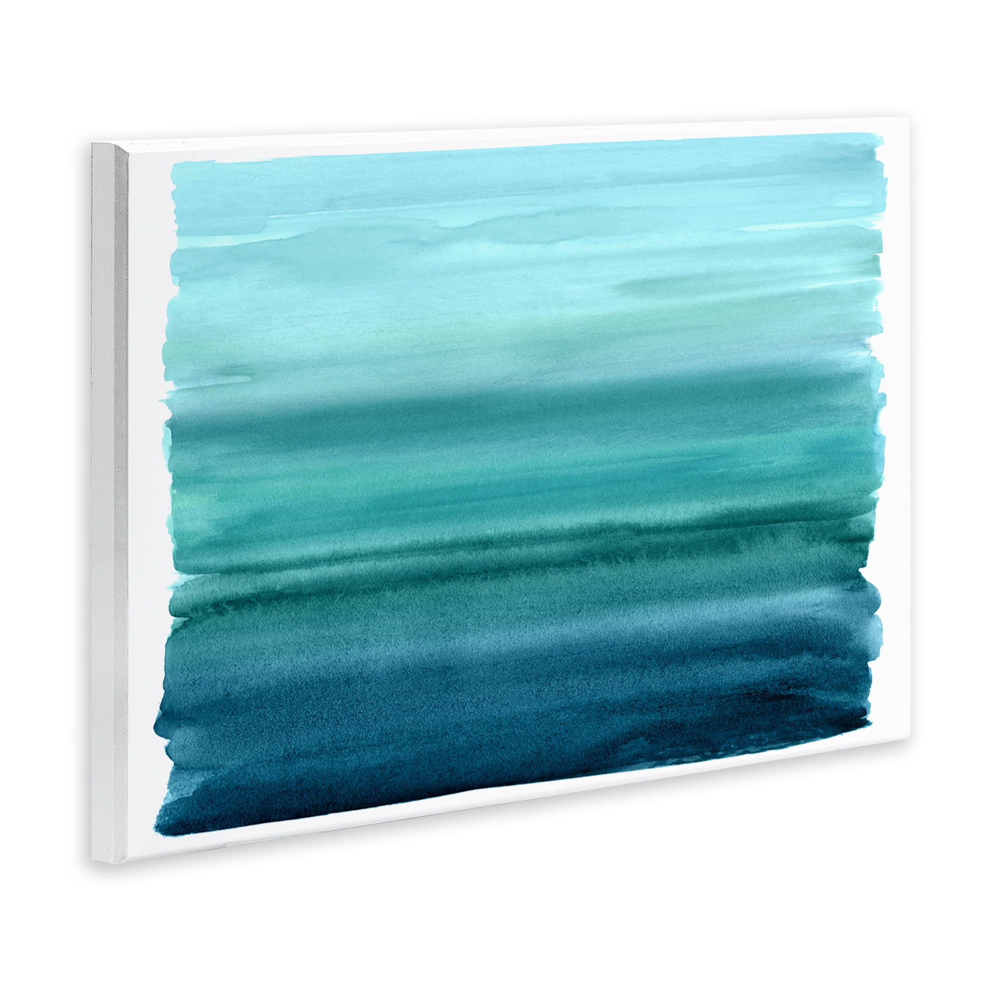 Stupell Industries Ombre Teal Gradient Wall Plaque Art, design by Allie Corbin