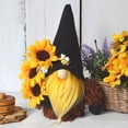 thumbnail image 2 of Bumble Bee Spring Gnome Plush with Sunflower, Tomte Elf World Bee Day Decorations Gifts, Summer Honeybee Gnomes Plushie Ornaments, Swedish Dwarf Figurine Table Honey Bee Gnomes Decor, 2 of 5