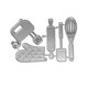 thumbnail image 1 of Cuadros Decorativos Troqueles de corte de metal Juego de utensilios de cocina Molde DIY Scrapbook Embossing Tools (363) Sywqhk Nuevos Originales, 1 of 9