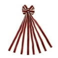 thumbnail image 2 of Hwkond Christmas Tree Decor Christmas Bow Decoration Christmas Tree Bow Decoration（120CM）, 2 of 7
