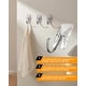 thumbnail image 3 of Ganchos adhesivos de pared ApeBest, paquete de 50 ganchos pequeños transparentes, 3 of 6