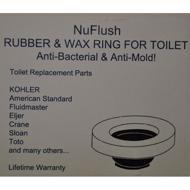 Forever Toilet Flange, Wax Ring by NuFlush