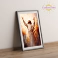 thumbnail image 2 of Eastern Print, The Glory Of Jesus Christ Poster, Jesus Christ Wall Decor, Jesus Christ Decor, Religion Bible Poster, Printable Wall Art Decor For Church Bedroom Living Room, UNFRAMED 20x30, 2 of 4