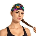 thumbnail image 3 of Norse Viking Vegvisir runic compass Headbands Non Slip Elastic Hair Bands Yoga Running Sports Workout Gym for Men Womens, 3 of 8