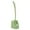 Green, variant on Product Classification Cleaning Brush 2 - Slim Compact Bathroom Toilet Bowl Brush with Holder and Scrubbing Wand for Efficient Quick Clean