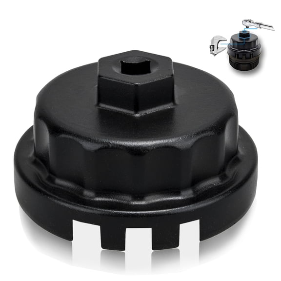 EYSENC Oil Filter Wrench for Toyota Lexus, Heavy Duty Oil Filter Cap Remove Tool Compatible with Scion RAV4 Camry Tundra Highlander Sienna 2.5 - 5.7L Engine, Oil Filter Remove Tool