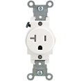 thumbnail image 3 of Toma de corriente Leviton R52-T5020-0WS de 20 A, blanca, resistente a manipulaciones, 3 of 3