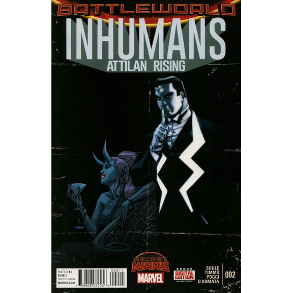 Inhumans: Attilan Rising #2 VF ; Marvel Comic Book