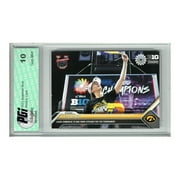 Caitlin Clark 2023 Bowman University Now #64 3rd Big 10 Rookie Card PGI 10 Indiana Fever