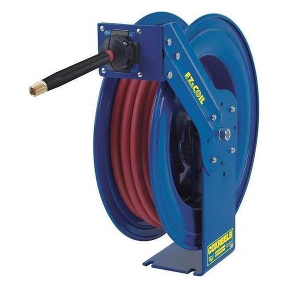 COXREELS EZ-SH-450-RH-BXB 1/2" x 50 ft. Spring Return Hose Reel, Max 300 psi,