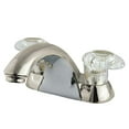 thumbnail image 2 of Kingston Brass Naples Robinet de Lavabo à Deux Poignées 4 Pouces, 2 of 6