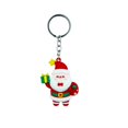 thumbnail image 2 of Llavero navideño - Llavero navideño de 8 piezas para mujer, coche de Papá Noel, 2 of 4