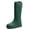 Green, variant on AUXDIQ Rain Boots Women Knee-High Waterproof Rain Shoes Outdoor Garden Shoes