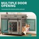 thumbnail image 4 of Mueble tipo jaula para perros DWVO para 2 perros con cajones de almacenamiento, 4 of 7