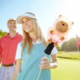 thumbnail image 3 of Funda para Cabeza de Palo de Golf Doble Bread Unicornio Rosa Capibara, 3 of 4