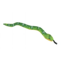 Emerald Tree Boa, Very Nice Plush Snake, Stuffed Reptile, Educational, Realistic Figure, Lifelike Model, Replica, Gift , 12" WR08 B306