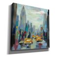 thumbnail image 2 of Epic Graffiti 'Manhattan Sketches I' by Silvia Vassileva, Canvas Wall Art, 37"x37", 2 of 8