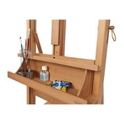 Mabef Deluxe Studio Easel, Italian Craftsmanship Beechwood, H Frame
