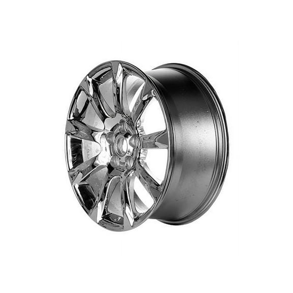 Aluminum Wheel - 19 x 8.5 Inch - Machined and Silver - Compatible with 2010 - 2013 Buick LaCrosse 2011 2012