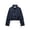 Navy, variant on Womens Jacket Polka Dot Lightweight Long Sleeve Casual Loose Coat Fall Winter Outerwear with Buttons Trendy Womens Clothes White L