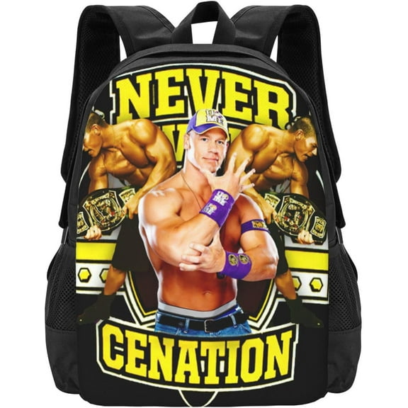 John Cena Wrestler Unisex Fitness Bag, Backpack for Camping Cool Business Backpack Computer Bag for Men and Women