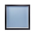 thumbnail image 2 of 13x13 Shadow Box Frame In Black With A 1 3/4" Usable Depth Includes Baby Blue Acid-Free Backing, UV, 2 of 6