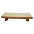 thumbnail image 4 of Soporte de pedestal de madera, bandeja de exhibición de madera para baño interior estilo granja Madera maciza, 4 of 9