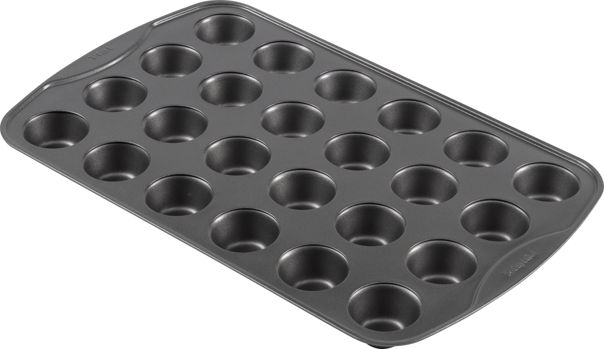 Tfal 84850 Signature Nonstick Mini Muffin Pan, 24Cup