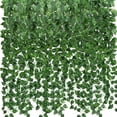 thumbnail image 1 of Guirnalda artificial de hiedra verde CEWOR, paquete de 36 unidades, 75,6 m, 1 of 7